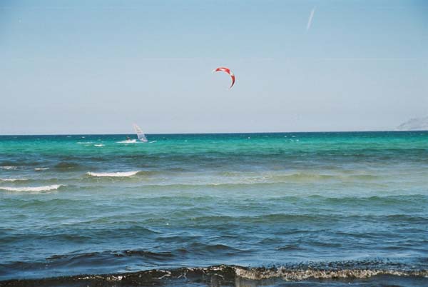 Surfer am Strand von Muro